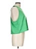 Mono b Green Sleeveless Top Size L - photo 4