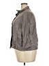 Coldwater Creek 100% Linen Gray Jacket Size 18 - photo 5
