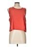 Mono b Orange Sleeveless Top Size L - photo 1