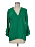 Zara Green 3/4 Sleeve Blouse Size M - photo 1