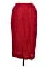 Argenti 100% Silk Red Silk Skirt Size 8 - photo 1