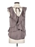 Socialite 100% Polyester Gray Sleeveless Blouse Size S - photo 2