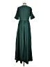 Unbranded Solid Green Casual Dress Size S - photo 2