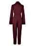 Express Solid Burgundy Jumpsuit Size 00 - photo 2