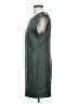 BCBGMAXAZRIA Solid Teal Casual Dress Size S - photo 5