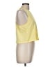 Mono b Yellow Sleeveless Top Size M - photo 4
