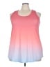 LIVI Pink Sleeveless Top Size 22 - photo 1
