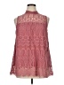 Xhilaration Pink Sleeveless Blouse Size XL - photo 1