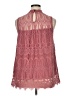 Xhilaration Pink Sleeveless Blouse Size XL - photo 2