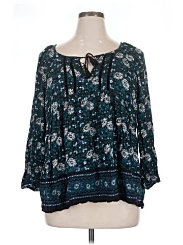 Old Navy 3/4 Sleeve Blouse (view 1)
