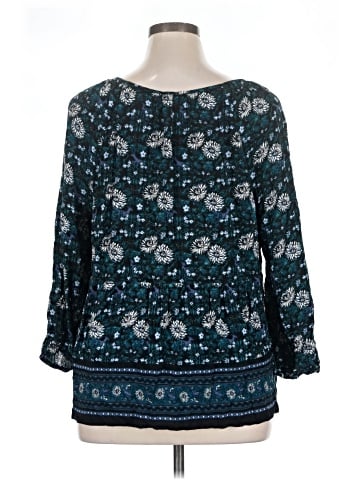 Old Navy 3/4 Sleeve Blouse (view 2)
