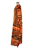 Assorted Brands Print Orange Casual Dress Size M - photo 5