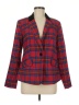 Charter Club Plaid Red Blazer Size 6 - photo 1
