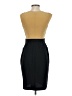 Tibi 100% Silk Color Block Yellow Cocktail Dress Size 4 - photo 2