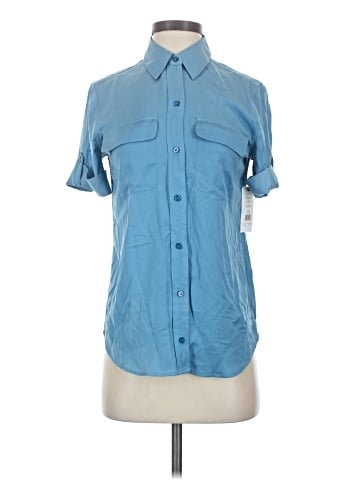 Equipment Short Sleeve Blouse (view 1)