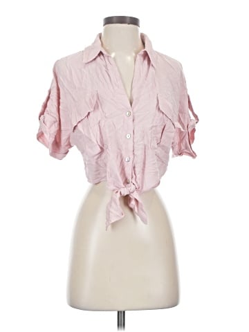 Blue Rain Short Sleeve Blouse (view 1)