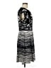 Robbie Bee Graphic Black Cocktail Dress Size M - photo 4
