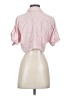 Blue Rain Pink Short Sleeve Blouse Size S - photo 2