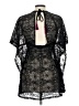 Xhilaration Black Kimono Size L - photo 2