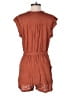 Luxology Solid Brown Romper Size S - photo 2