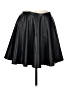 1.State 100% Polyester Solid Black Faux Leather Skirt Size 6 - photo 1