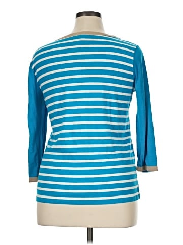 Jones New York Signature 3/4 Sleeve T-Shirt (view 2)