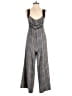 Free People Plaid Gray Jumpsuit Size XS - photo 1