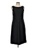 Theory Solid Black Casual Dress Size 12 - photo 1