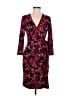 Anne Klein Print Red Cocktail Dress Size 6 - photo 1
