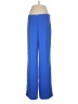 Ann Taylor 100% Polyester Color Block Blue Active Pants Size 8 - photo 1