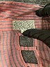 Lucca Couture 100% Cotton Checkered-gingham Red 3/4 Sleeve Button-Down Shirt Size S - photo 7