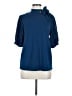 Cable & Gauge Blue Short Sleeve Blouse Size M - photo 1