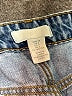H&M 100% Cotton Hearts Blue Jeans Size 6 - photo 7