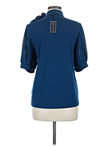 Cable & Gauge Short Sleeve Blouse (view 2)