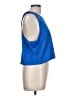 Mono b Blue Sleeveless Top Size L - photo 4