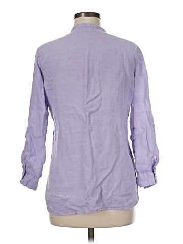 Zara 3/4 Sleeve Button-Down Shirt (view 2)