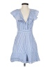 WAYF Blue Casual Dress Size XS - photo 1