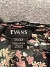 Evans 100% Polyester Floral Black Casual Dress Size 30 - photo 7