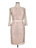 Eliza J Tan Ivory Cocktail Dress Size 14 - photo 1