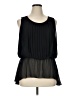 Bisou Bisou Black Sleeveless Blouse Size XL - photo 1