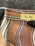 Love Notes Stripes Brown Long Sleeve Blouse Size L - photo 7