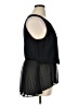 Bisou Bisou Black Sleeveless Blouse Size XL - photo 4
