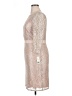 Eliza J Tan Ivory Cocktail Dress Size 14 - photo 5