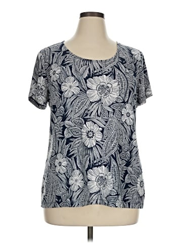 Croft & Barrow Short Sleeve Blouse (view 1)