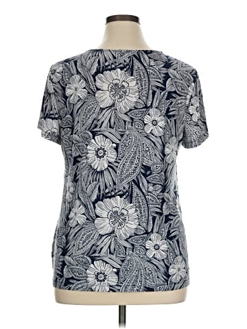 Croft & Barrow Short Sleeve Blouse (view 2)