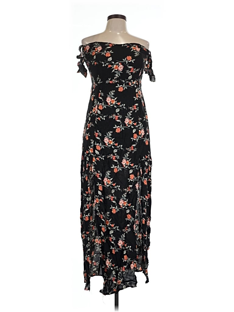 Pre-owned Ambiance Casual Dress In Black