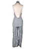 Reformation Checkered-gingham Gray Jumpsuit Size 6 - photo 2
