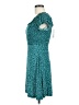 Alya Teal Casual Dress Size M - photo 5