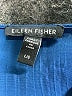 Eileen Fisher 100% Silk Solid Blue Short Sleeve Silk Top Size L - photo 7