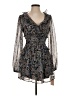 City Studio 100% Polyester Paisley Gray Cocktail Dress Size S - photo 1